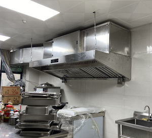 Système de restaurant sans évacuation de la fumée en acier inoxydable hotte aspirante hotte aspirante pour la cuisine <span class=keywords><strong>d</strong></span>'hôtel - Product Image 6