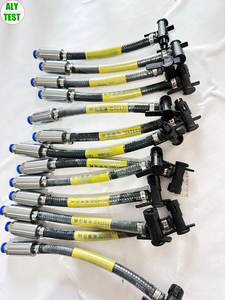 Pour <span class=keywords><strong>Bosch</strong></span> Piezo Diesel injecteur retour d'huile clapet anti-retour 20 bars soupape de suralimentation avec Tube connexion rapide outil de réparation de Joint - Product Image 6