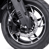 Moto électrique sans balais 1200W, vitesse maximale 65 km/h, autonomie 45 km, charge utile 250 kg, frein à disque double pour adultes
