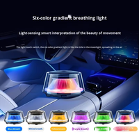 Diffuseur d'air de voiture intelligent à brume nuageuse, 6 couleurs, nouveau modèle, pulvérisation automatique, plastique de haute qualité, parfum pour voiture