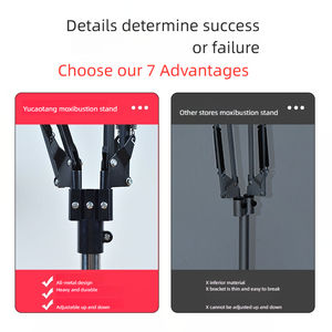 Yucaotang Chinese Traditionelle Warm Moxibustion Therapie Edelstahl 6 Tassen <span class=keywords><strong>Kangzhu</strong></span> Vakuum Schröpfen Gerät - Product Image 4