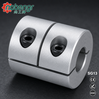 Accouplement rigide miniature de qualité industrielle, connecteur robuste en aluminium pour équipement minier de diamant et de minerai de fer, Afrique, livraison SEA