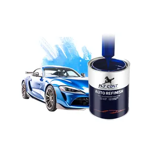 Auto Paint Car Refinish Coat 2K Color Coating Alto brillo MJ Marca Car Painting Repair TopCoat Body Filler