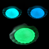Pigment photoluminescent Junting AutoGrade à haute adhérence, non toxique, à base d'aluminate de strontium, activé par les UV, pour revêtement en poudre