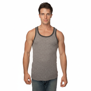 เสื้อกล้ามผู้ชายระบายอากาศได้ดีแฟชั่นใหม่ปรับแต่งได้ - Product Image 1