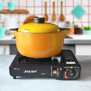 Mini Casserole ronde en grès glacée, en céramique, brillante, vente en gros, - Product Image 2