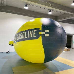 <span class=keywords><strong>Zeppelin</strong></span> Gonfiabile Gigante da 5m con Logo Personalizzato per Pubblicità Aerea/Decorazione Eventi/Promozione - Product Image 4