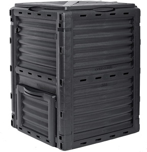 ถังหมักปุ๋ยหมักพลาสติกขนาดใหญ่สำหรับสวนกลางแจ้ง300L บ้าน - Product Image 1
