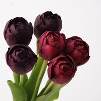 Premium Real Touch Handgemaakte Moderne Tulp Herbruikbaar Recyclebaar voor Bloemstukken, Tafeldecoraties, Bruiloften, Moederdag, Afstuderen