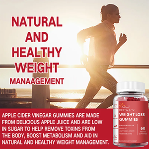Gommose Dimagranti Keto + ACV all'Ingrosso - Aumenta l'Energia, Favorisce la Disintossicazione, Brucia i Grassi, Sopprime l'Appetito e Stimola il Metabolismo 60 - Product Image 2