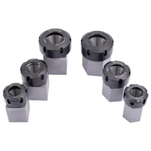 IVD-2217 ER25 32 40 Hex Square Collet Chuck Block Holder Morse Taper Shank CNC Mill Lathe Tool