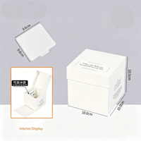 Boîte à mini-gâteaux personnalisée style Ins pour desserts à la mousse – Emballage sécurisé à emporter pour pâtisseries françaises et boulangeries West Point