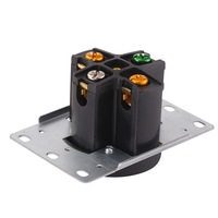 Prise de charge pour véhicule électrique Sixpence American 250V 50A 3 pôles 4 fils NEMA 14-50R avec protection anti-déconnexion, modèle EVtype2toTesla