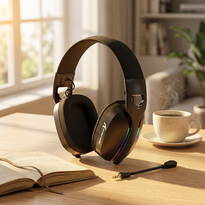 Auriculares Inalámbricos para Juegos Attack Shark L90, Auriculares para Juegos Tri-Modo, Plegables, RGB, Ultraligeros, Baja Latencia - Product Image 6