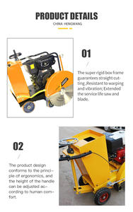 Hengwang HW-400 асфальтобетон резак машина для напольной пилы цена - Product Image 3