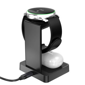 Reloj multifunción 2 en 1, cargador inalámbrico con auriculares, carga rápida, Original de fábrica 2021, para productos <span class=keywords><strong>Samsung</strong></span> - Product Image 4