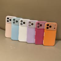 Coque de téléphone de luxe antichoc avec bords en strass scintillants et finition mate pour iPhone 18 17 Pro Max 16 15 14 13