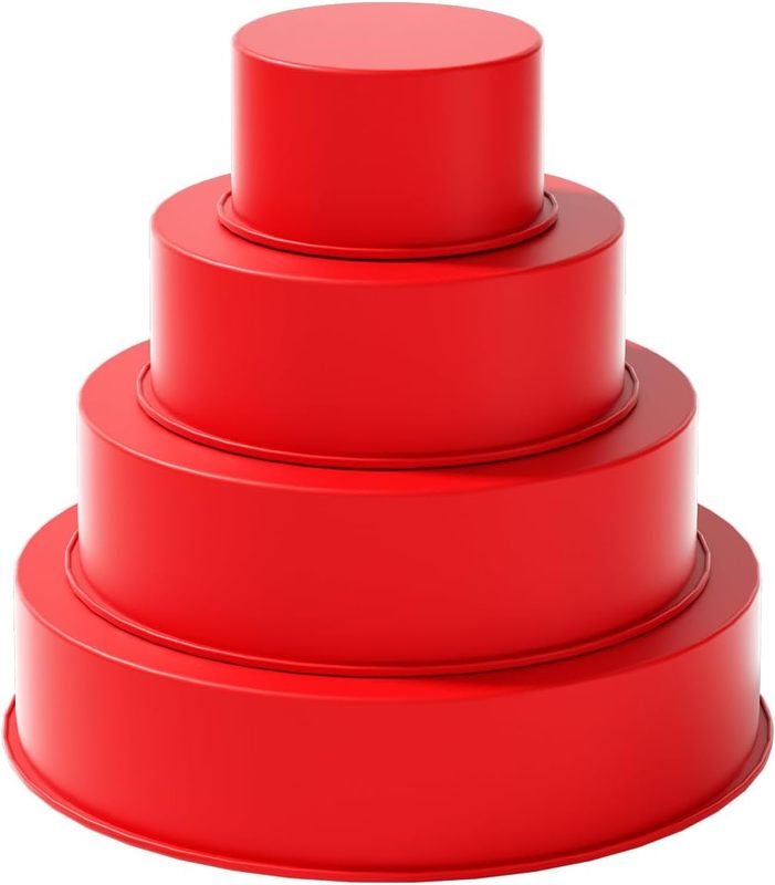 Food Grade Silicone Round Cake Molds