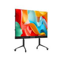 Pantalla LED Grande, Panel Táctil Interactivo, Pizarra Inteligente 4K, Equipo Todo en Uno para Sala de Conferencias, Enseñanza en el Aula