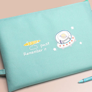 Túi đựng hồ sơ khổ A4, có dây đeo vai, chất liệu lưới, họa tiết, có khóa kéo, dùng để đựng tài liệu văn phòng, kích thước sản phẩm <span class=keywords><strong>A6</strong></span>, bán buôn theo yêu cầu. - Product Image 4