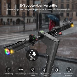Беспроводной пульт дистанционного управления OEM с LED-индикатором и поворотниками для руля самокатов Xiaomi M365/<span class=keywords><strong>Ninebot</strong></span> G30 и электровелосипедов - Product Image 6