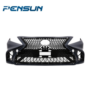 Bộ lắp ráp cản trước, body kit phụ kiện xe hơi tùy chỉnh nhà máy dành cho Toyota Camry SE, lưới tản nhiệt Lexus LS độ kèm đèn sương mù - Product Image 2