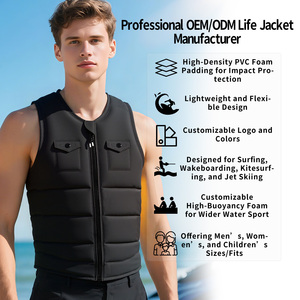 Gilet de sauvetage en néoprène avec mousse EPE Wakesurf et matériel de natation en PVC pour l'eau et le wakeboard - Product Image 2