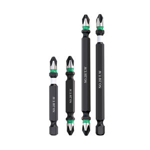 Embout de perceuse à percussion S2 1/4 pouces, antidérapant, original, haut de gamme, personnalisable, 50/75/100 mm, magnétique puissant, embout de tournevis cruciforme industriel - Product Image 2