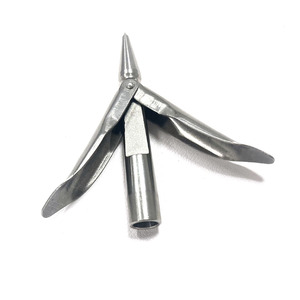 <span class=keywords><strong>ปลา</strong></span>ยหอกเหล็กกล้าไร้สนิมแบบเกลียวสองปีก สำหรับตก<span class=keywords><strong>ปลา</strong></span>สแนปเปอร์ในน้ำจืดและน้ำเค็ม - Product Image 1