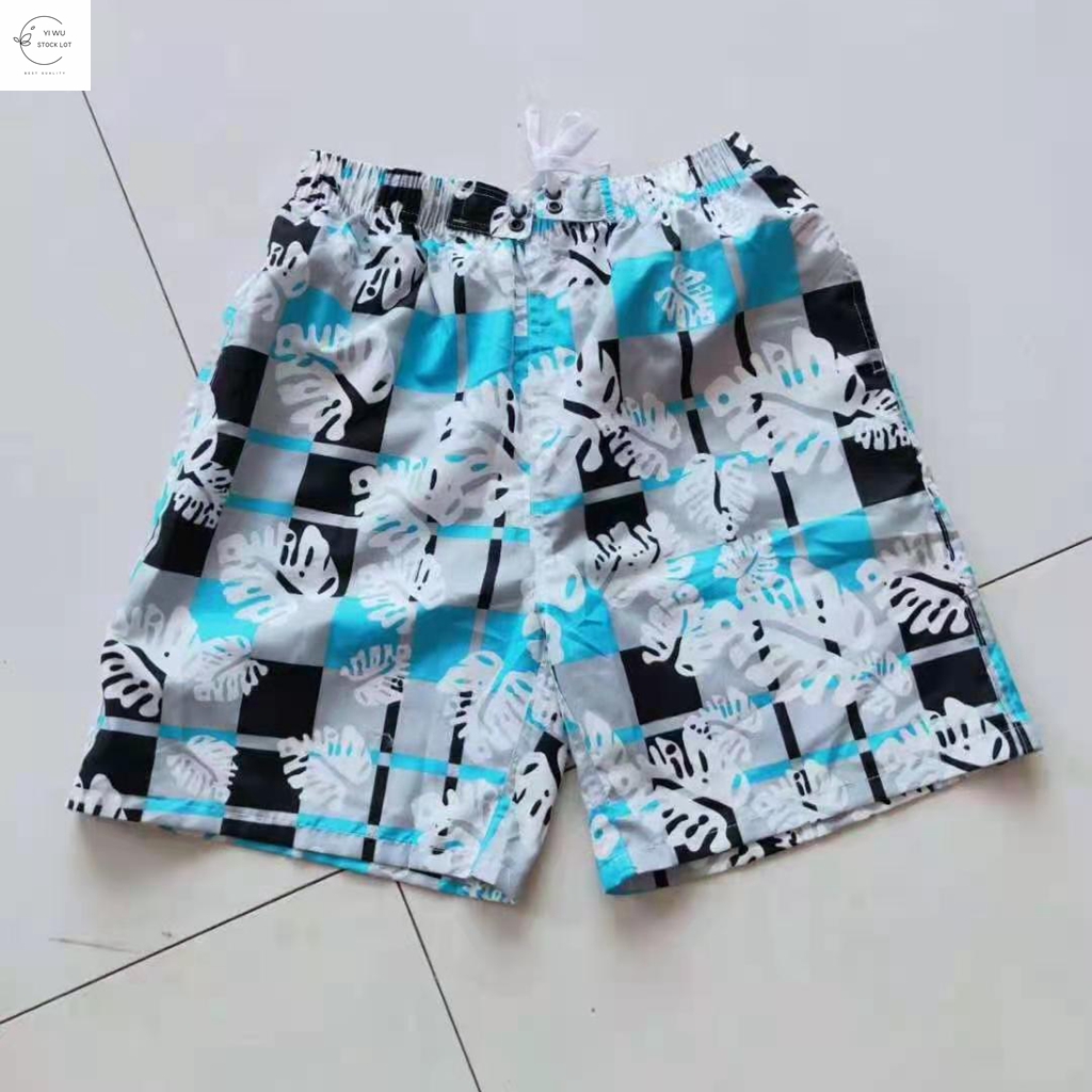 Оптовая продажа, хорошее качество, мужские пляжные шорты из 100% хлопка, партия одежды