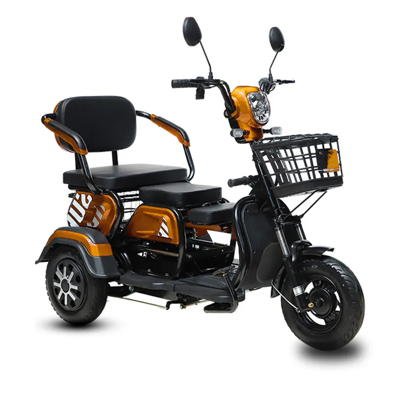 48v 600w 20ah triciclo elétrico 3 roda o "trotinette" elétrico para passageiros apropriados para povos idosos