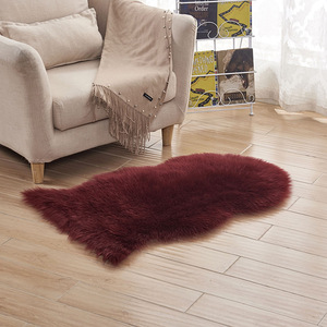 En gros Personnalisé Marron Shaggy Tapis <span class=keywords><strong>de</strong></span> <span class=keywords><strong>Chaise</strong></span> <span class=keywords><strong>de</strong></span> <span class=keywords><strong>Bureau</strong></span> pour La Peau Lavable En Machine En <span class=keywords><strong>Fausse</strong></span> <span class=keywords><strong>Fourrure</strong></span> Tapis - Product Image 2