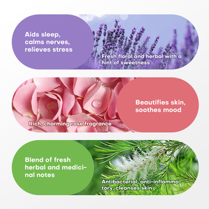 Chất lượng cao <span class=keywords><strong>6</strong></span> gói thiết lập của tinh dầu cơ thể Tinh dầu chăm sóc da Thiết lập Hộp Quà Tặng nuôi dưỡng nhẹ nhàng trên khuôn mặt và cơ thể massage - Product Image 2