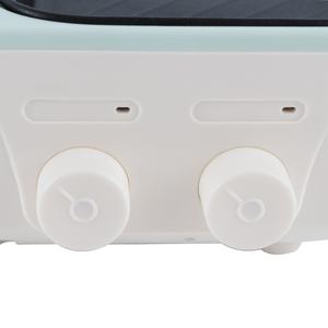 Grill électrique et marmite 2-en-1 mini 1L 600W+700W avec contrôle de température séparé, style coréen - Product Image 3