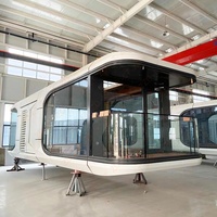 Bâtiments Maison Préfabriquée 20Ft Conteneur Plat Conteneur Maison Structure en Acier Espace Capsule