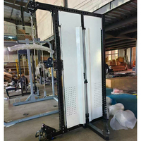 Machine de musculation multifonctionnelle en acier carbone robuste pour tractions verticales, avec pile de poids de 70 kg, pour entraînement complet du corps, idéale pour la maison et la salle de sport