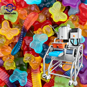 Máquina Depositadora de Gomitas Multifuncional Mini Semiautomática a Pequeña Escala para Ositos de Gomitas con Vitaminas y Gelatina de Frutas - Product Image 1