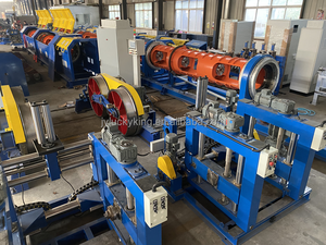 เครื่องจักรถักเหล็กแบบท่อ Lucky King 500 รุ่นที่ 6 สำหรับถักเส้นลวดเหล็ก - Product Image 2