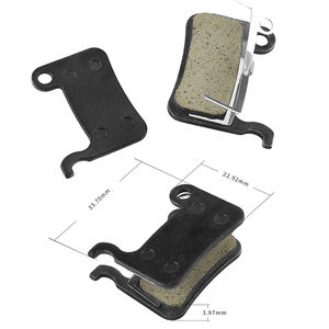 Pastillas de Freno de Disco Semimetálicas ULIP, Forro de Fricción de Resina Metálica Duradera para Scooters, Bikes, MTB, NUTT, Zero, SHIMANO - Product Image 2