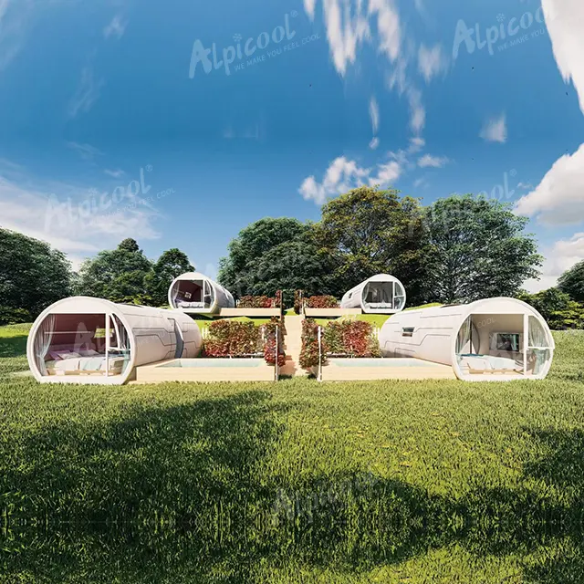 Alpicool New Product Living Room Sets Prefabricated Modern Luxury Mobile Home