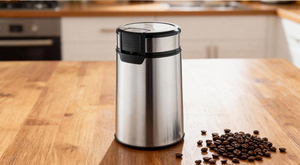 <span class=keywords><strong>Moulin</strong></span> <span class=keywords><strong>à</strong></span> <span class=keywords><strong>café</strong></span> électrique automatique pour usage domestique avec lames en acier inoxydable pour grains, épices, noix - Prise en charge de la langue française - Product Image 5