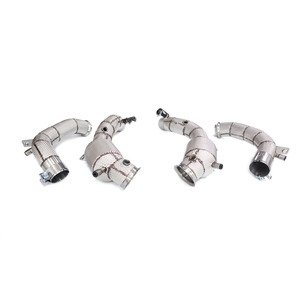 Ing hệ thống ống xả downpipe cho Mercedes Benz Amg SL63 R232 với lá chắn nhiệt tự động hiệu suất phụ tùng ống xả phụ kiện xe hơi - Product Image 1