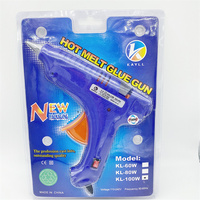 Deko — pistolet à colle chaude sans fil pour bricolage, Version améliorée, Mini pistolet à colle chaude avec couvercle Anti-chaud amovible, pour petit artisanat