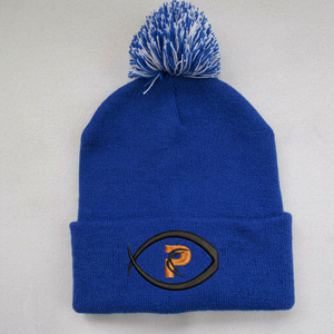 Hot Sale Custom Unisex 100% Acrylic Dot Pattern Winter Beanie <b>Hat</b> - Product Image 5