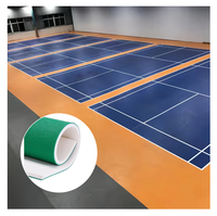 Piso Deportivo Resistente de Primera Calidad, Combinación Multicolor, Protección UV, Resistente a los Arañazos, Escudo Transparente