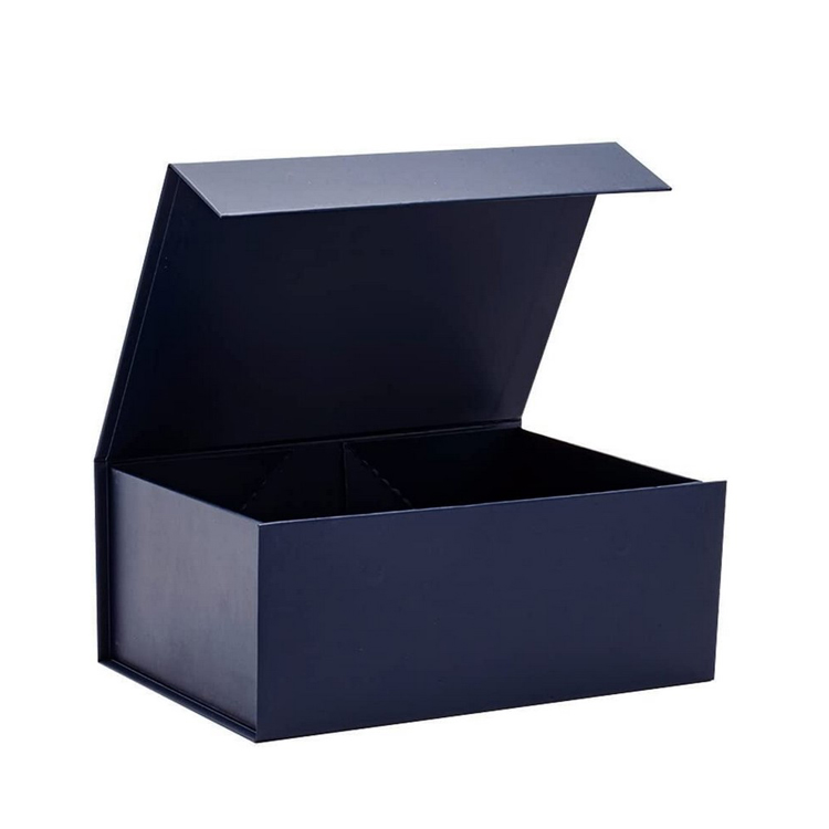 Solid Color Large Magnetic Gift Box Flat Pack Self Assemble Box