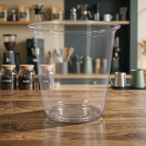 Verre PET Premium Transparent Effet Cristal, Forme en U, 350 ml / 12 oz, Gamme de Verres PET - Vente en Gros de Verres PET Premium - Product Image 2
