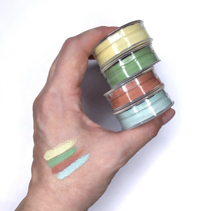 Bảo hiểm đầy đủ không thấm nước dưới mắt Brightener Kem che khuyết điểm cho che giấu quầng thâm mặt trang điểm màu <span class=keywords><strong>Corrector</strong></span> cho đỏ xanh - Product Image 6