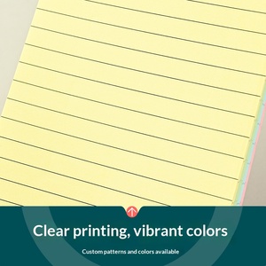 Bloc de Notas Adhesivas con Líneas, Estilo Ins, Adhesivo Fuerte, Bloc de Notas Desprendible, Adhesivo Reutilizable para Mensajes, para el Estudio Diario y la Oficina - Product Image 4