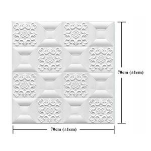 Revestimiento de ladrillo de espuma 3d autoadhesivo, panel suave de pared, pegatina de pared de espuma 3d - Product Image 3